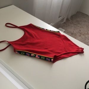Red Bodysuit